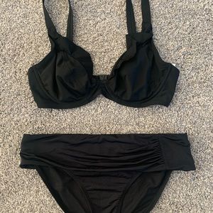 Black bikini Freya and Panache S/M- TOP ONLY